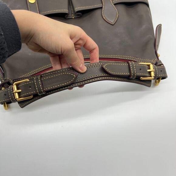 Dooney & Bourke Archives Florentine Medium Lucy Hobo Women Handbags Charcoal - Picture 11 of 16